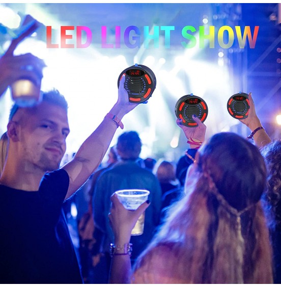 IPX7 Waterproof Shower Bluetooth Speaker BassPal Portable Wireless Outdoor Bluetooth Speaker for Shower Beach Pool Outdoors Party Travel Hiking, Bluetooth Speaker with Suction Cup LED and FM Radio IPX7 Waterproof Shower Bluetooth Speaker BassPal Portable Wireless Outdoor Bluetooth Speaker for Shower Beach Pool Outdoors Party Travel Hiking, Bluetooth Speaker with Suction Cup LED and FM Radio