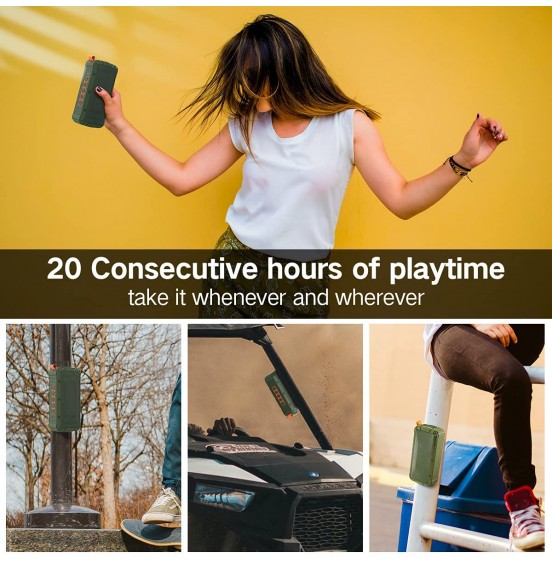 Pro Portable Magnetic Bluetooth Golf Speaker Wireless Waterproof IPX6/Shockproof - 3rd Generation Magnetic Golf Speakers for Golf Cart 20-Hour Playtime Golf Gifts (TWS & SD Card Function) Pro Portable Magnetic Bluetooth Golf Speaker Wireless Waterproof IPX6/Shockproof - 3rd Generation Magnetic Golf Speakers for Golf Cart 20-Hour Playtime Golf Gifts (TWS & SD Card Function)