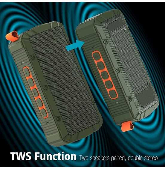 Pro Portable Magnetic Bluetooth Golf Speaker Wireless Waterproof IPX6/Shockproof - 3rd Generation Magnetic Golf Speakers for Golf Cart 20-Hour Playtime Golf Gifts (TWS & SD Card Function) Pro Portable Magnetic Bluetooth Golf Speaker Wireless Waterproof IPX6/Shockproof - 3rd Generation Magnetic Golf Speakers for Golf Cart 20-Hour Playtime Golf Gifts (TWS & SD Card Function)